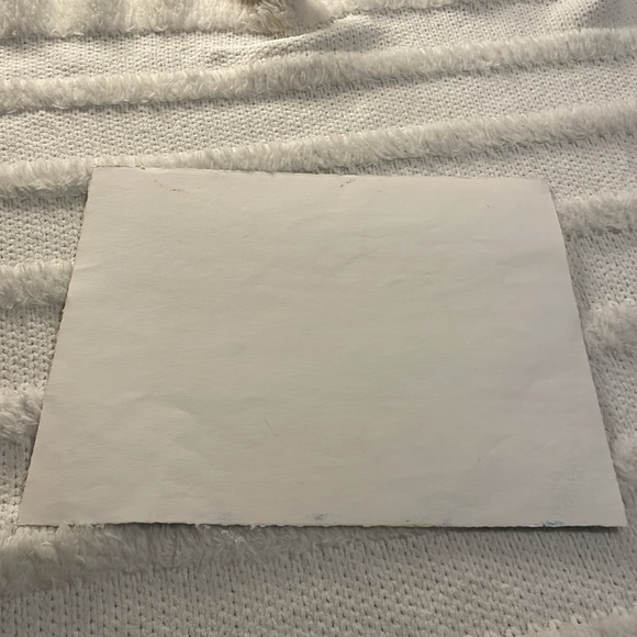 Handcrafted art signed by artist OJ Rutt kitty cats multicolored 16 1/2 x 13 1/4 - Picture 5 of 5